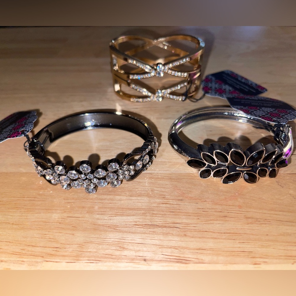 NWT Paparazzi bracelets (3) hinge